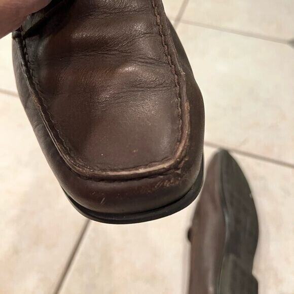 Coach men’s leather slip on loafer size 12 main image 11